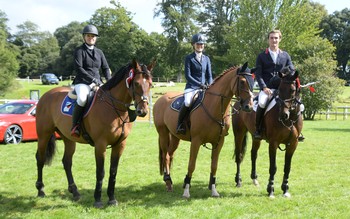 Three take the top honours in the final Speedi-Beet HOYS Grade C Qualifier at Bicton Arena